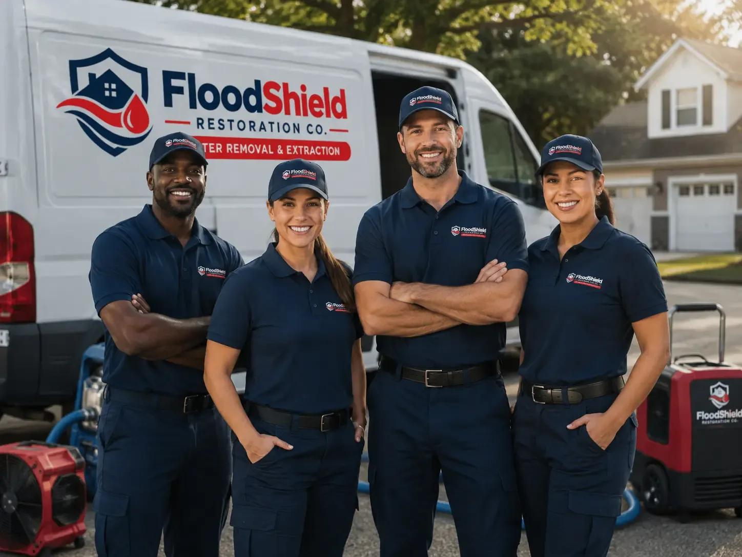 Flood Damage Restoration company in Cedarville, OH